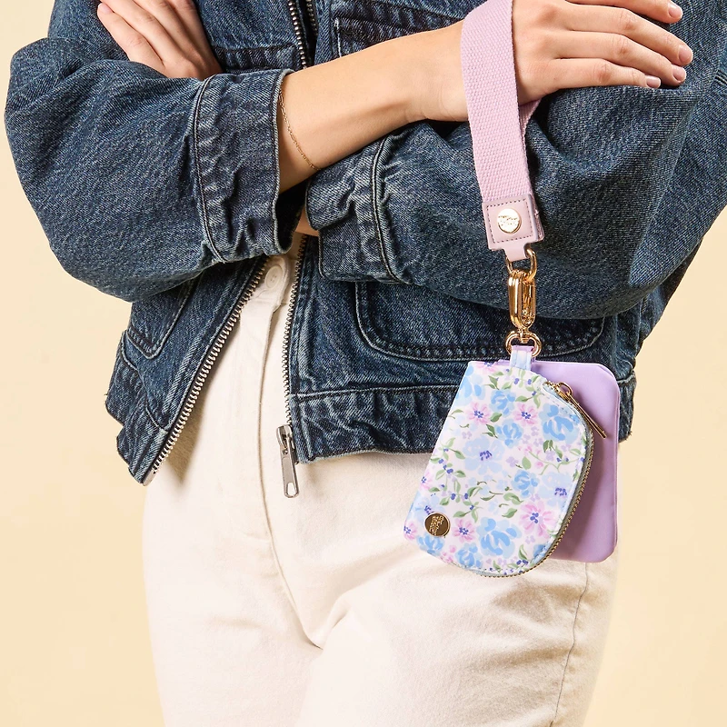 Dynamic Duo Pouch Wristlet-Secret Garden