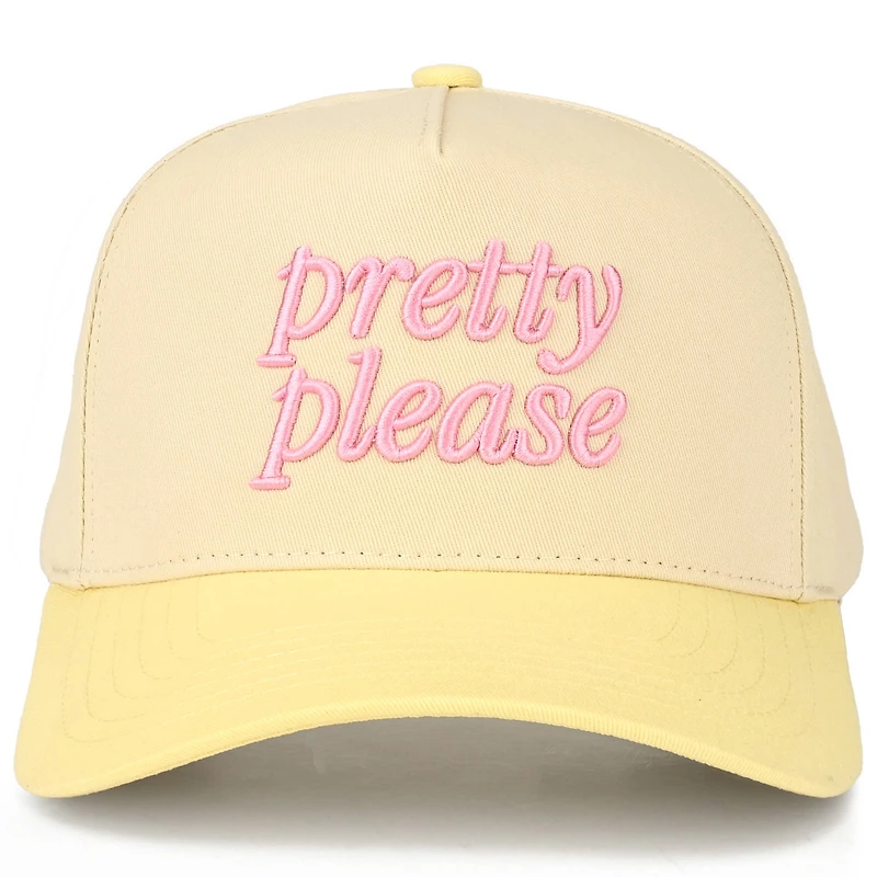 Pretty Please Embroidered  Trucker Hat