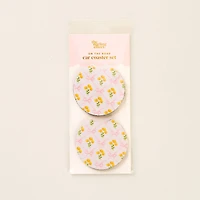 On the Road Car Coaster Set-Marigold Lane Pink