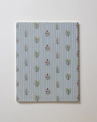 Floral Stripes Composition Notebook