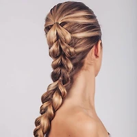 No-Snag Elastic 100pc - Brown