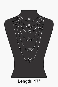 Pearl Pendant Dainty Oval Chain Necklace