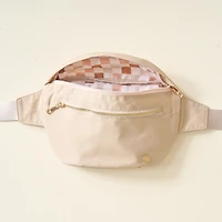 Xl Belt Bag - Natural Beige