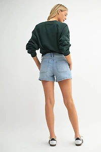 Light Blue Original Jean Short's