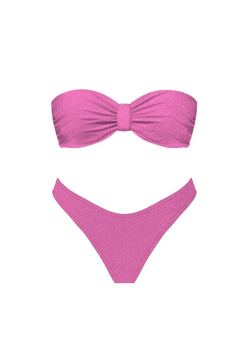 Bubble Gum Pink Bikini Set