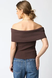 Brown Veena Top