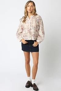 Jamie Dark Denim Skirt