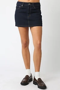 Jamie Dark Denim Skirt