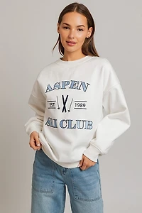 Aspen Ski Club Crewneck