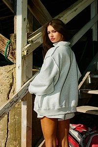 Faith Mock Neck Sweatshirt