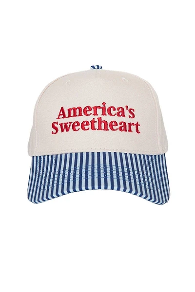 Navy America's Sweetheart Trucker Hat