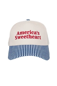 Navy America's Sweetheart Trucker Hat