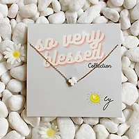 So Very Blessed Cross Necklace