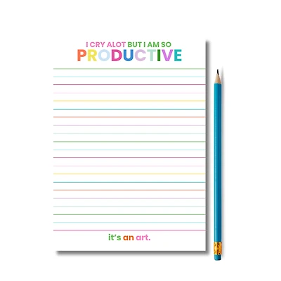 I Cry A Lot Notepad