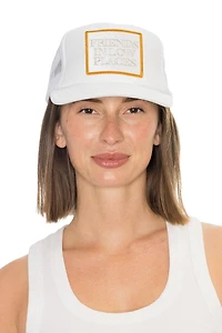 White Friends in Low Places Hat