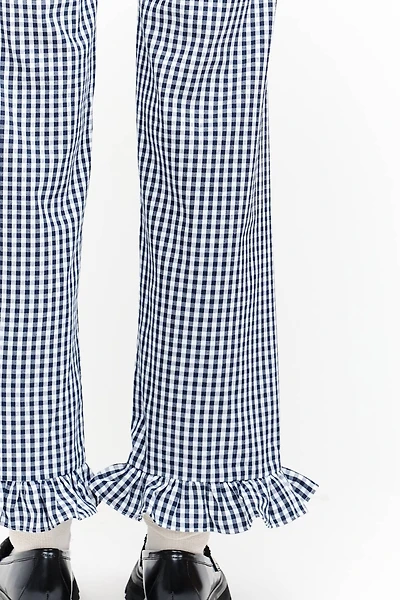 Navy Gingham Paloma Pants