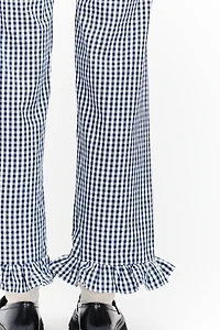 Navy Gingham Paloma Pants