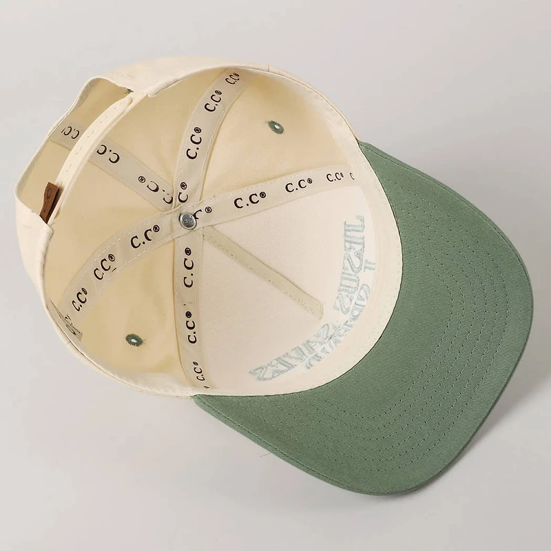 Jesus Saves I Spend Trucker Hat/ Green