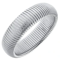 Silver Statement Florence Watchband Bangle