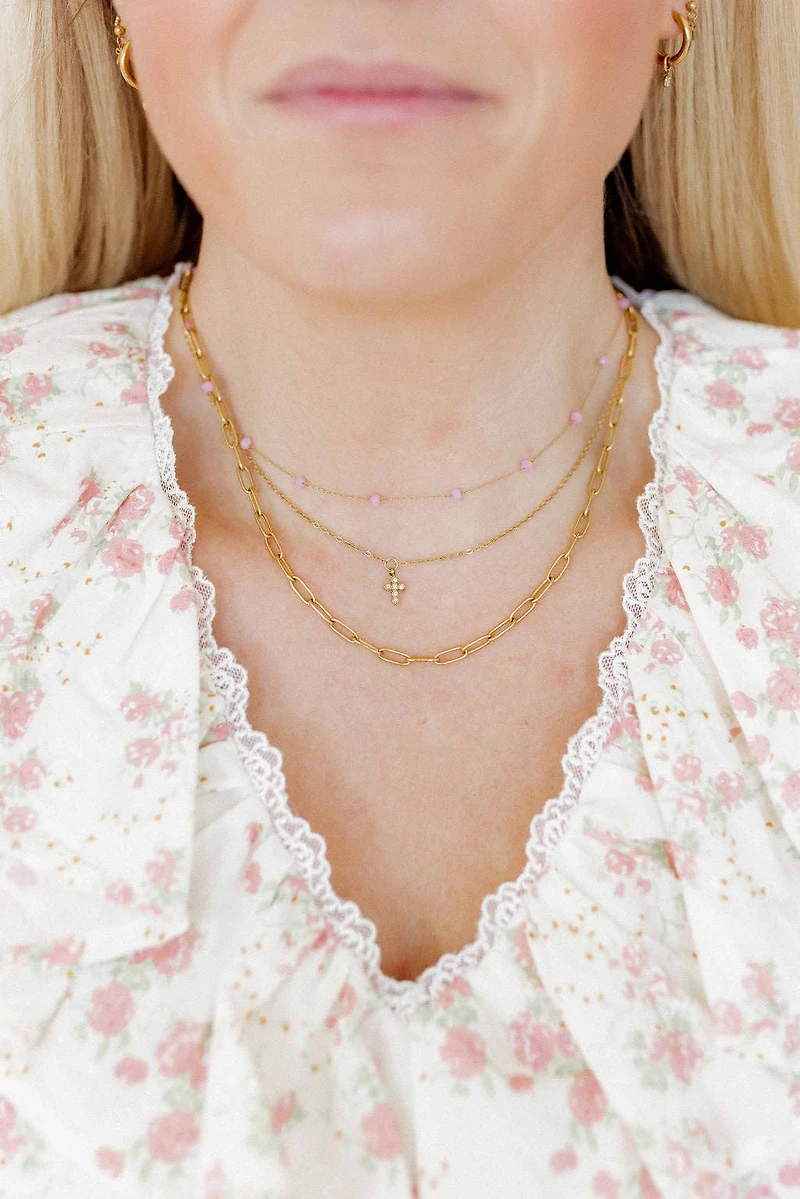 Necklace Dabney Pink