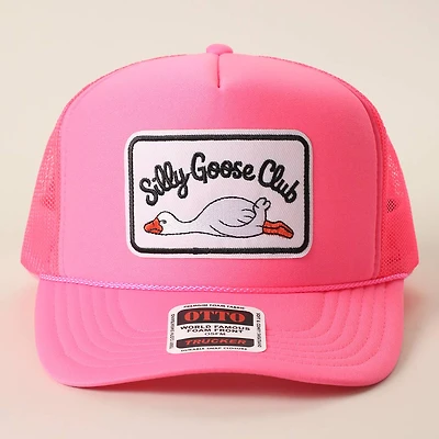 Hot Pink Silly Goose Club Hat