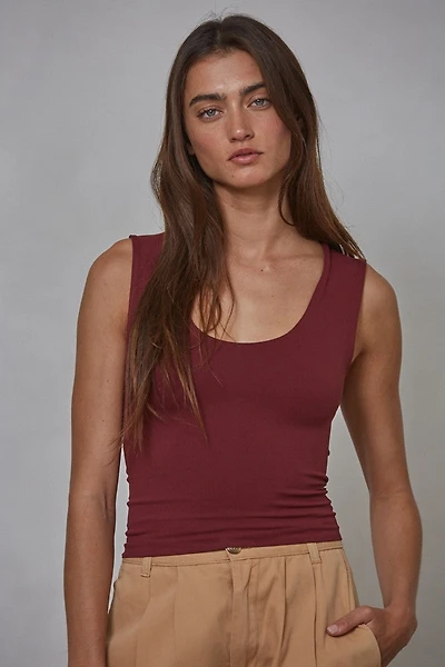 Red Double Layered Tank