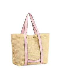 Pink Tote & Hat Set