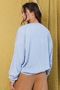 Blue Saved By Grace Sweatshirt