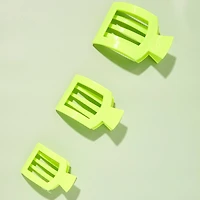 Flat Square Hair Clip | Medium | Summer Brights