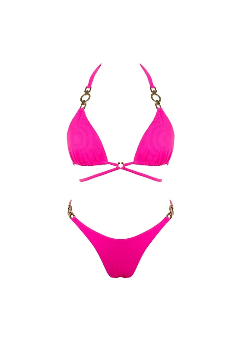 Hot Pink Bikini Set