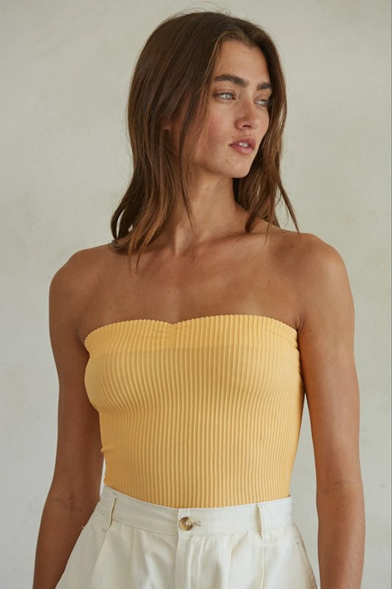Orange Tube Top