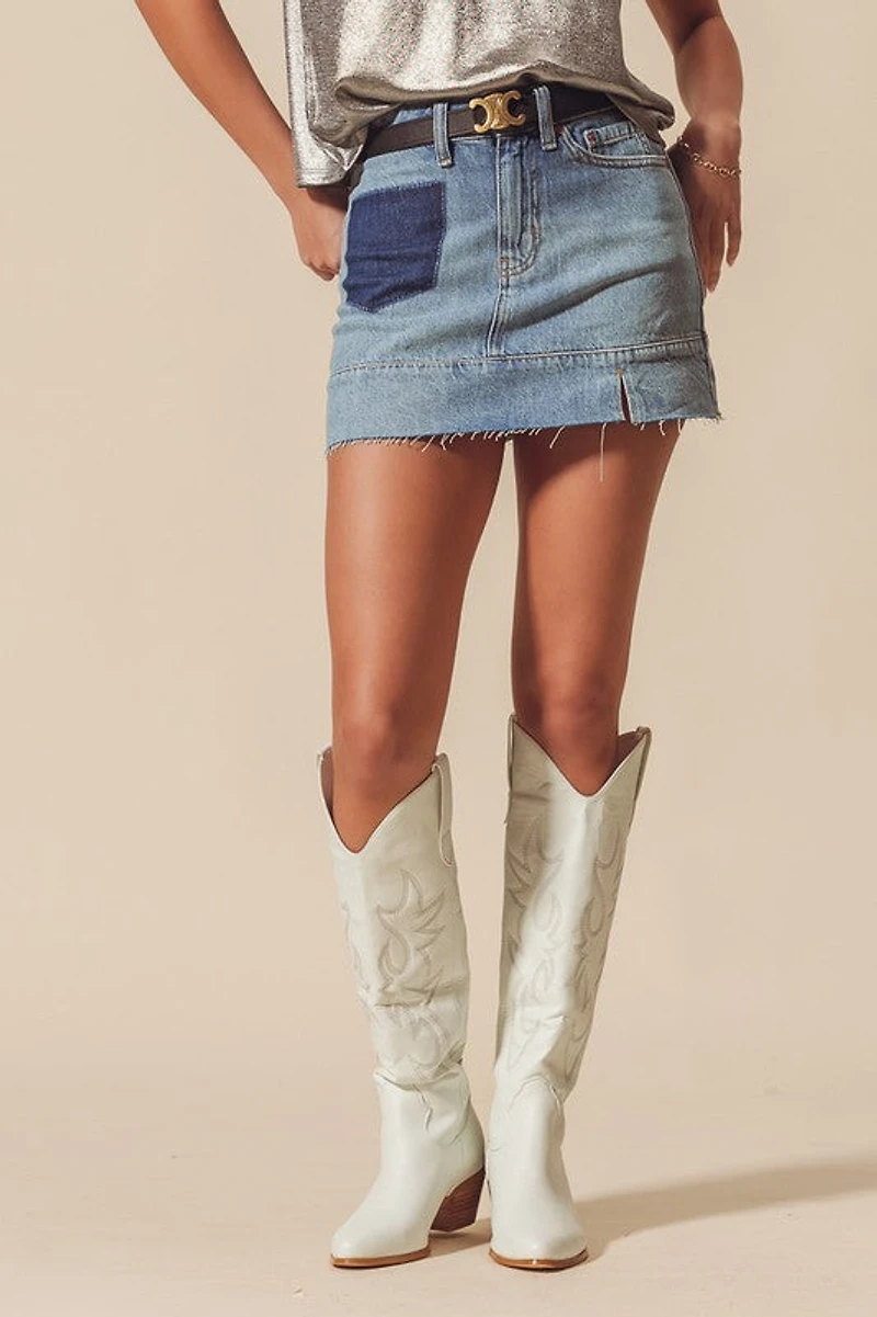 Denim Skirt