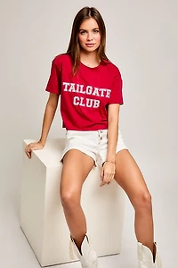 Red Tailgate Club Shirt