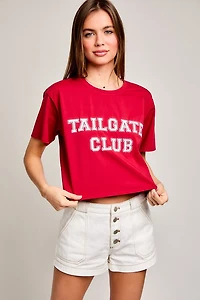 Red Tailgate Club Shirt