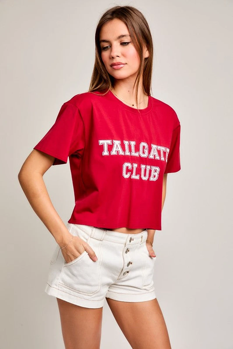 Red Tailgate Club Shirt
