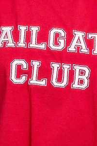 Red Tailgate Club Shirt