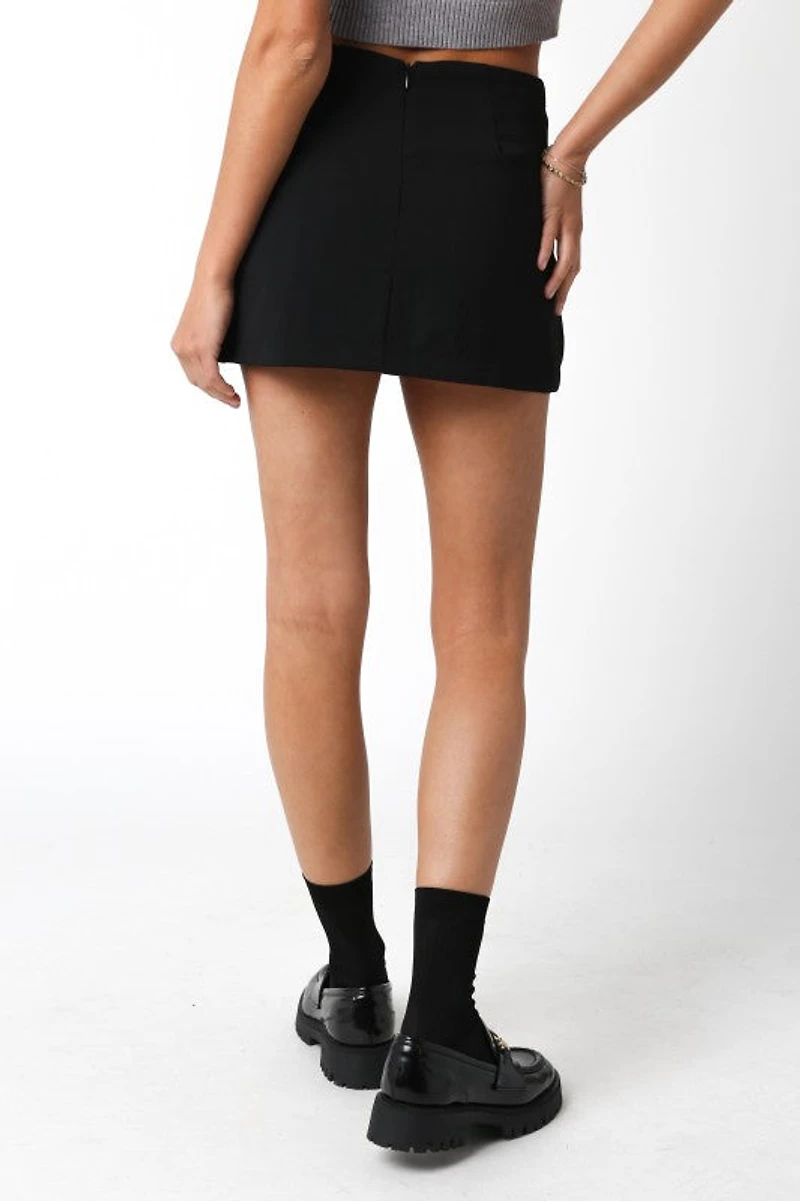 Black Laney Mini Skirt