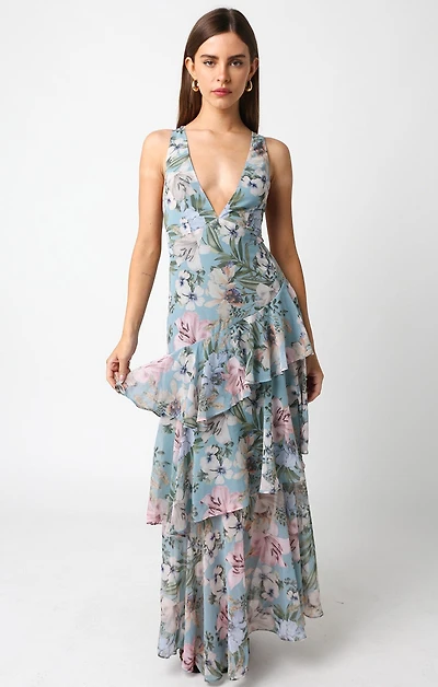Floral Kristen Maxi Dress