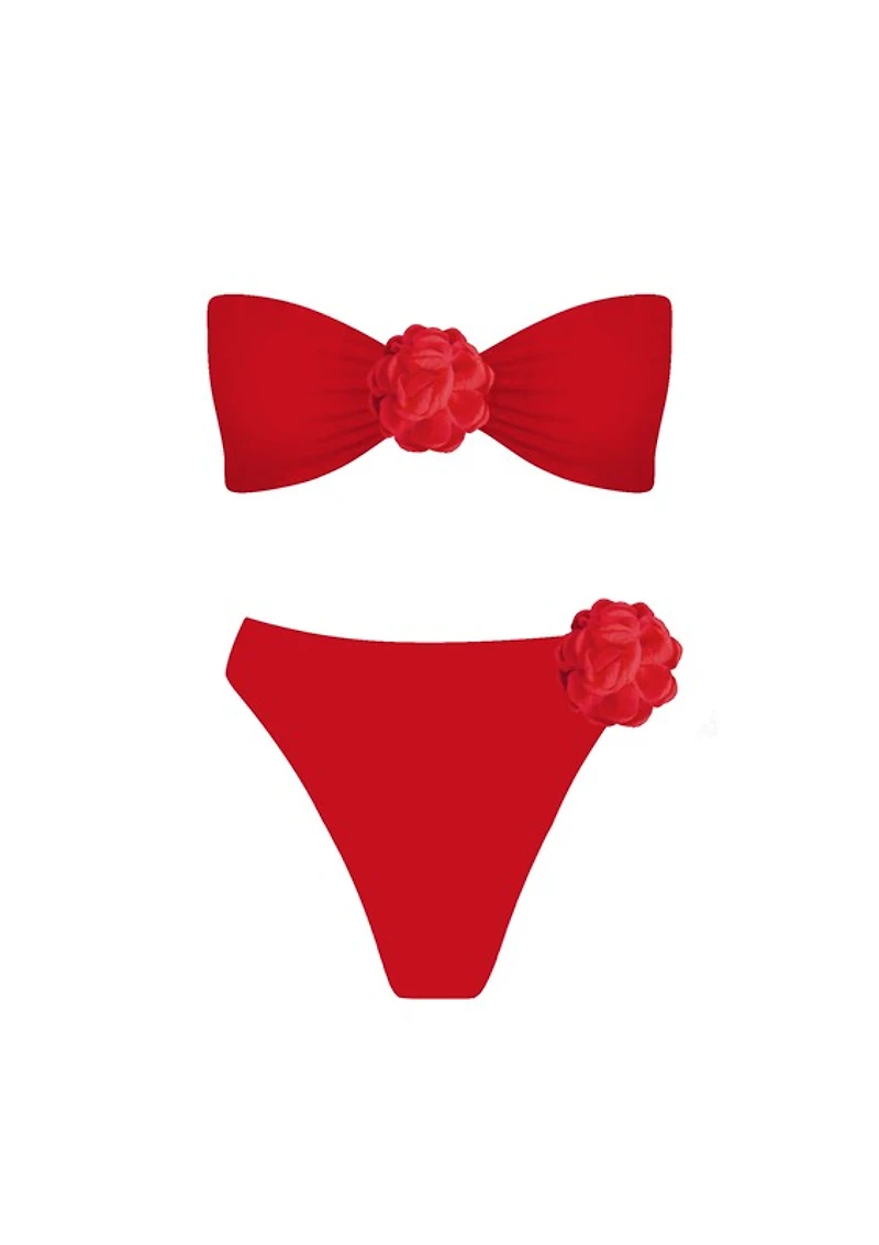 Red Bikini Set
