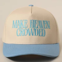 Red Make Heaven Crowded Trucker Hat