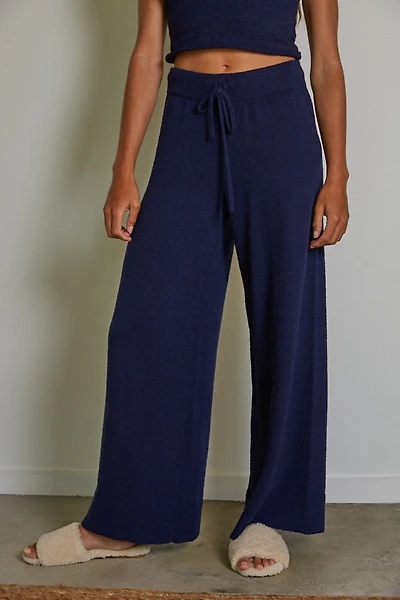 Navy Cotton Pants