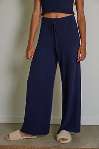 Navy Cotton Pants