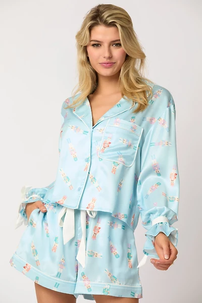 Blue Nutcracker PJs