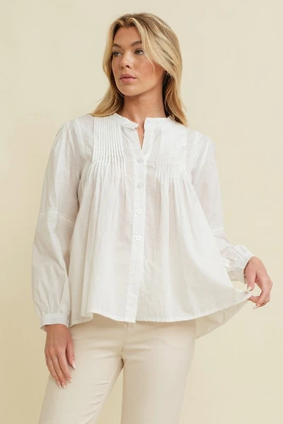 White Long Sleeve Blouse