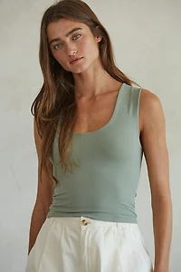 Green Double Layered Tank