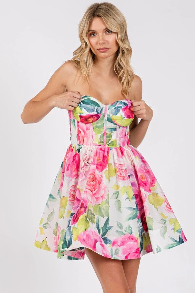 Floral Mini Dress