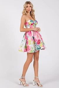 Floral Mini Dress