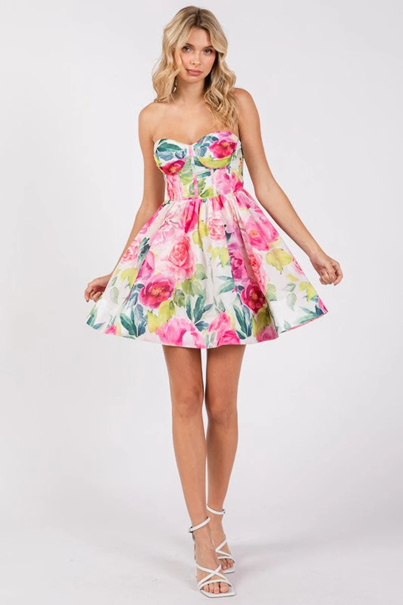 Floral Mini Dress