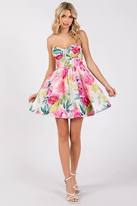 Floral Mini Dress