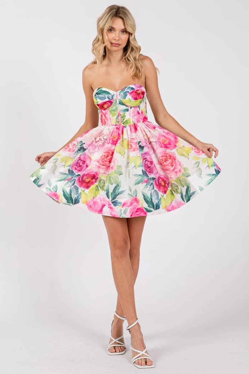 Floral Mini Dress